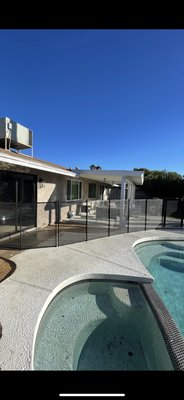 Fence install in Mesa - This job was done for a company who had a few Airbnbs, we were happy to get the job done in a timely manner just before peak tourist season in Arizona.