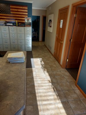 Office Cleaning - This is just my typical office cleaning.. offices within an office. 2 bathrooms and a small kitchen area