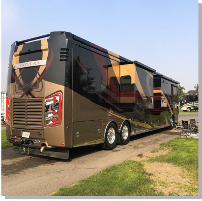 RV Washing Service - At 360 Mobile Detailing, our exterior-only RV cleaning service is designed to make your RV shine without hassle. We bring our expertise directly to you, saving you the time and effort of driving to a detailing shop. Using high-quality products and professional-grade equipment, we thoroughly wash and polish every part of your RV’s exterior, from the body and windows to the wheels, ensuring a pristine finish. Whether you’re getting ready for a trip or simply maintaining your RV’s appearance, our team is dedicated to providing convenient, top-notch service that keeps your RV looking its best.