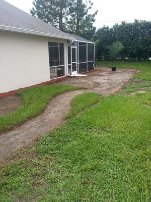 Residential before and after pics - Professional prep and install for this low cost project