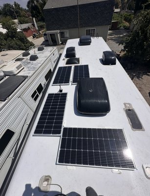 400w solar system add on - 400W solar panel kits add on,make your rv can do off-grid trip.

Daily charge around 2300WH