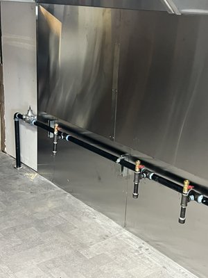 Commercial gas line. - Commercial project for new addition for kitchen to increase the gas line from the meter to the new kitchen Commercial gas line. - Commercial project for new addition for kitchen to increase the gas line from the meter to the new kitchen