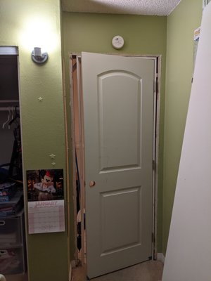 bathroom tiling and a door installation - tiling a bathroom floor and installing a bedroom kids door. bathroom tiling and a door installation - tiling a bathroom floor and installing a bedroom kids door.