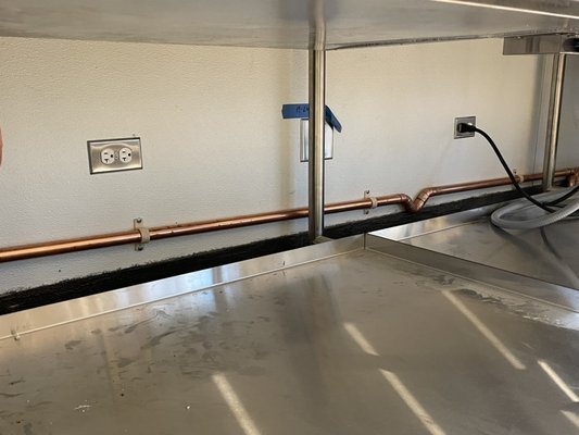 Commercial work - This job was on a commercial work in a restaurant Commercial work - This job was on a commercial work in a restaurant