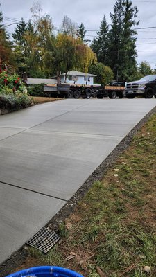Concrete Driveway Replacement - We replaced and older concrete driveway with a new one. The job included demolition of the old driveway and removal of all debris. And forming, pouring and finishing the new driveway. It turned out great and the customer is happy. Concrete Driveway Replacement - We replaced and older concrete driveway with a new one. The job included demolition of the old driveway and removal of all debris. And forming, pouring and finishing the new driveway. It turned out great and the customer is happy.
