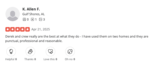 Customer Testimonials - Fast reliable service with experience and excellent customer service at a rate that won’t break the bank! We offer a wide range of services that cover any and all plumbing needs, including emergency services. Give us a call at +12512755108