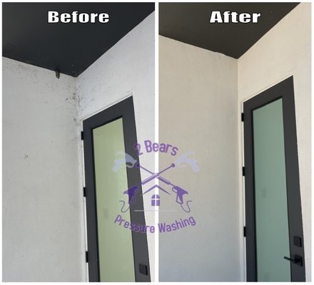 House Wash in Montgomery - This customer heard about 2 Bears Pressure Washing from a local realtor we have serviced in the past. They called us requesting a house wash and window cleaning as it had picked up many nests and webs from the hotter seasons. as it had picked up many nests and webs from the hotter seasons. They had a goal of selling their home and wanted it to have that "like new" feel for its new residents. We knew exactly how to handle this project. We began by first pre wetting all siding of the home. Followed by a thorough wash with our special detergents to remove any nests, webs, and any organic matter growing on the home. We then rinsed the home clean and it was said to be "clean as new". Once the home was clean we then focused on the windows. There was a lot of dust and pollen built up from the spring/summer months. We used extended water poles with brushes fed by deionized water to scrub away all debris followed by a rinse of the glass. Using this cleaning method we can guarantee a spot free clean every time! House Wash in Montgomery - This customer heard about 2 Bears Pressure Washing from a local realtor we have serviced in the past. They called us requesting a house wash and window cleaning as it had picked up many nests and webs from the hotter seasons. as it had picked up many nests and webs from the hotter seasons. They had a goal of selling their home and wanted it to have that "like new" feel for its new residents. We knew exactly how to handle this project. We began by first pre wetting all siding of the home. Followed by a thorough wash with our special detergents to remove any nests, webs, and any organic matter growing on the home. We then rinsed the home clean and it was said to be "clean as new". Once the home was clean we then focused on the windows. There was a lot of dust and pollen built up from the spring/summer months. We used extended water poles with brushes fed by deionized water to scrub away all debris followed by a rinse of the glass. Using this cleaning method we can guarantee a spot free clean every time!