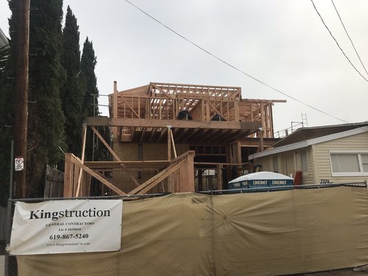 New construction La Jolla - This was an addition to a historic residence. New construction La Jolla - This was an addition to a historic residence.