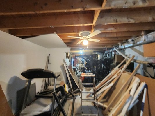 Basement bedroom demolition - Was called in for a basement demolition. The Client's wanted more space in the basement, and they were having water issues, so they wanted everything out. Basement bedroom demolition - Was called in for a basement demolition. The Client's wanted more space in the basement, and they were having water issues, so they wanted everything out.