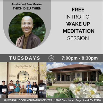Free Intro to Wake up Session - Join us for your free intro to awakening! Find more information on our website here: https://universaldoormeditationcenter.org/