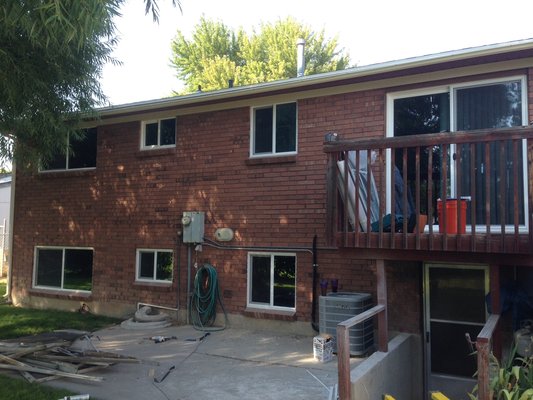 60’s Brick home window replacement - This home had the original aluminum windows from the 60’s. The windows were evidently worn and providing minimal insulation. We removed and replaced the existing windows with new vinyl frame double pane AMSCO windows with a 240 Low E. 60’s Brick home window replacement - This home had the original aluminum windows from the 60’s. The windows were evidently worn and providing minimal insulation. We removed and replaced the existing windows with new vinyl frame double pane AMSCO windows with a 240 Low E.
