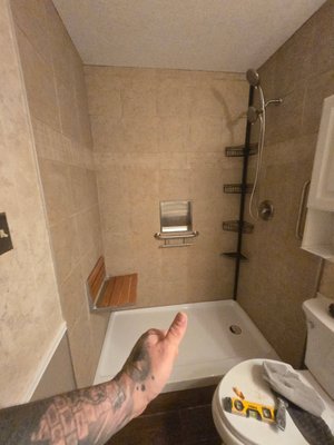 Bathroom Renovations/ Shower Conversions - One of our top requested services are tub to shower conversions. Here are some of the most recent shower conversions we have completed, as well as some bathroom renovations. Bathroom Renovations/ Shower Conversions - One of our top requested services are tub to shower conversions. Here are some of the most recent shower conversions we have completed, as well as some bathroom renovations.