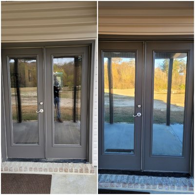 Residential - I tinted the windows on this home to give privacy and heat reduction Residential - I tinted the windows on this home to give privacy and heat reduction