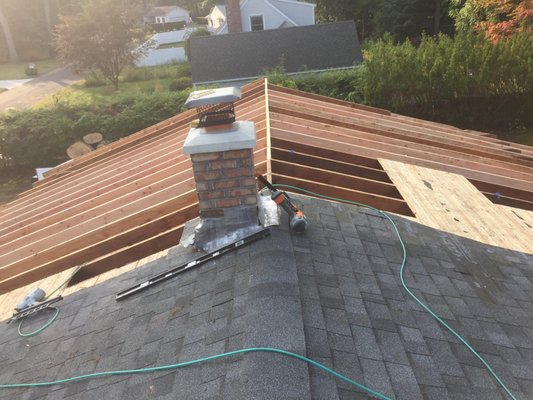 Roof Replacement - When a roof needs a major overhaul, our team has got you covered. We are there with you every step of the way, from picking out the color of the shingles to inspecting every last corner upon completion. Quality, professional service done right, the first time. Don't be caught holding an umbrella in your living room. We have you covered. Roof Replacement - When a roof needs a major overhaul, our team has got you covered. We are there with you every step of the way, from picking out the color of the shingles to inspecting every last corner upon completion. Quality, professional service done right, the first time. Don't be caught holding an umbrella in your living room. We have you covered.