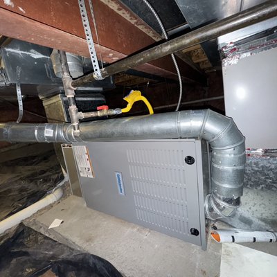 Furnace Replacement - Customer called us to get a brand new furnace where he can get years of warranty and quality. He made right since we have all the brands and with warranty! Furnace Replacement - Customer called us to get a brand new furnace where he can get years of warranty and quality. He made right since we have all the brands and with warranty!