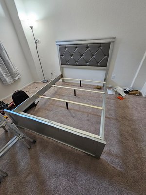 Put together furniture, hung a TV and curtain rod. Also put mirror on dresser. - I was originally asked by customer to put together a bed frame and help move some furniture, after a couple weeks of communication and rescheduling a couple times, a few more items were added to the list of things to do. When i got there, I busted my butt moving furniture up and down the stairs with 110-pound women. I also finished all of the items above. After 3 hours of work, when it was time to pay, she only wanted to pay 60 dollars, which was the original agreement when it was a just bed frame to put together and some furniture moving. She got really defensive and started arguing her point that i never specified how much each job would be. She ultimately ony gave me 100 after i asked for 200, I guess it was a 100 dollar lesson learned, not specifying how much each job would be. Put together furniture, hung a TV and curtain rod. Also put mirror on dresser. - I was originally asked by customer to put together a bed frame and help move some furniture, after a couple weeks of communication and rescheduling a couple times, a few more items were added to the list of things to do. When i got there, I busted my butt moving furniture up and down the stairs with 110-pound women. I also finished all of the items above. After 3 hours of work, when it was time to pay, she only wanted to pay 60 dollars, which was the original agreement when it was a just bed frame to put together and some furniture moving. She got really defensive and started arguing her point that i never specified how much each job would be. She ultimately ony gave me 100 after i asked for 200, I guess it was a 100 dollar lesson learned, not specifying how much each job would be.