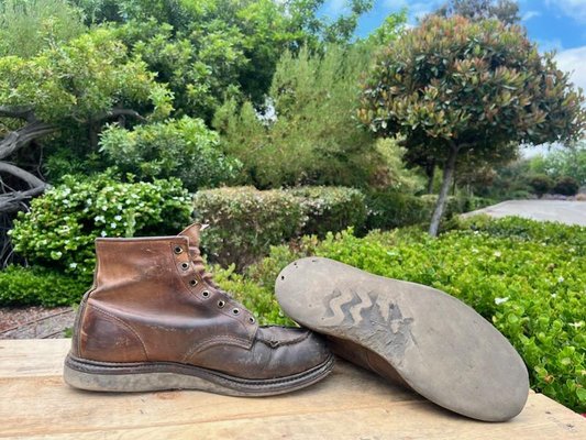 Redwing resole - Redwing resole with original soles. Redwing resole - Redwing resole with original soles.
