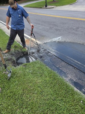 Important Comercial Client - This was costing them a lot , and they trust us to consistently attend to their plumbing needs. We are proud to serve North Ga