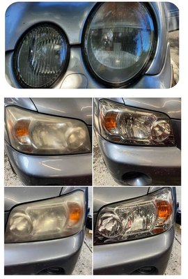 Headlight restoration before and after - This is are some examples of Headlights being restored Headlight restoration before and after - This is are some examples of Headlights being restored