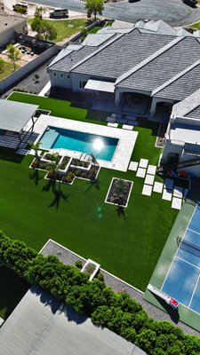 Social Media ad for local business - This was a series of shoots done for a client that wanted drone and handheld photos and videos of an install for their turf product. I would show up at the site, shoot for about an hour, then edit all of the photos and videos into bite-sized social media clips. These are used for promotion and brand building on Instagram. Social Media ad for local business - This was a series of shoots done for a client that wanted drone and handheld photos and videos of an install for their turf product. I would show up at the site, shoot for about an hour, then edit all of the photos and videos into bite-sized social media clips. These are used for promotion and brand building on Instagram.