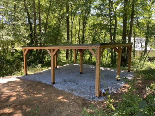 Cedar pergola - Cedar Pergola