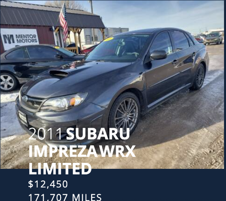 Subaru Used Vehicles - Our mission is to provide the ultimate car buying experience. We specialize in Subaru import sales, repair, and performance. Checkout all of our vehicles available in store today! Subaru Used Vehicles - Our mission is to provide the ultimate car buying experience. We specialize in Subaru import sales, repair, and performance. Checkout all of our vehicles available in store today!