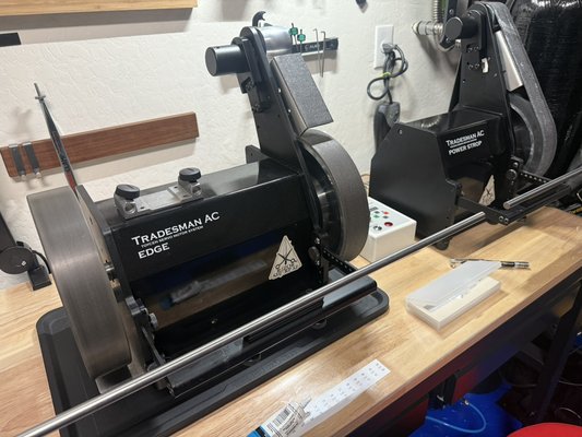 New machines… - Razor sharp AZ… we are passionate about bringing the best out of your cutting tools.