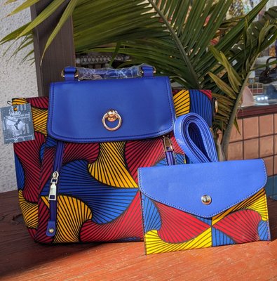 Wax Print Fabric Handbags - Our collection of handmade wax print fabric handbags from Nigeria, colorful patterns and faux leather trim, buckle, and accessories. Wax Print Fabric Handbags - Our collection of handmade wax print fabric handbags from Nigeria, colorful patterns and faux leather trim, buckle, and accessories.
