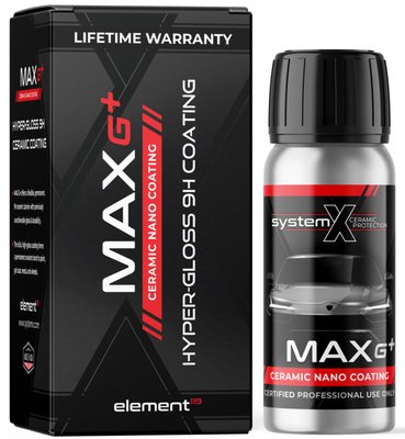 Max G+ Hyper Gloss 9h Ceramic Coating - HYPER GLOSS 9H COATING
SYSTEM X MAX G+™ REDEFINES PROFESSIONAL-GRADE CERAMIC COATINGS
FEATURING A 30% GLOSSIER FINISH, SIGNIFICANTLY IMPROVED GLOSS
RETENTION, AND EXCEPTIONAL SLICKNESS ALL WHILE PROTECTING PAINTWORK IN
THE INDUSTRY-PROVEN MAX RESIN SYSTEM. Max G+ Hyper Gloss 9h Ceramic Coating - HYPER GLOSS 9H COATING
SYSTEM X MAX G+™ REDEFINES PROFESSIONAL-GRADE CERAMIC COATINGS
FEATURING A 30% GLOSSIER FINISH, SIGNIFICANTLY IMPROVED GLOSS
RETENTION, AND EXCEPTIONAL SLICKNESS ALL WHILE PROTECTING PAINTWORK IN
THE INDUSTRY-PROVEN MAX RESIN SYSTEM.