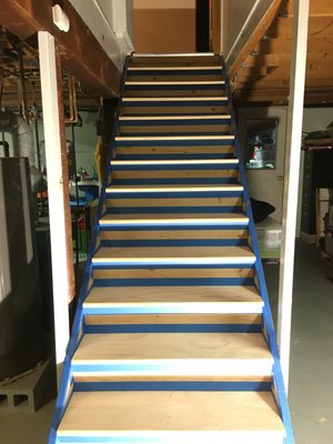 Stairways - Freshly Painted Stairways