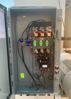 Commercial Pump Panel - Our expert team specializes in seamless pump panel replacements, ensuring your commercial space operates at its best. Whether it's for industrial complexes, manufacturing facilities, or commercial buildings, trust Corey Sly Electrical Service for reliable solutions that keep your operations running smoothly. Contact us today. 432-570-0229