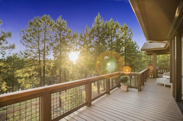 Property in Flagstaff - This is a luxury home in Flagstaff that we used twilights photos and matterport service provider, which is a 3-D tour.