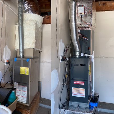 Simi valley gas hvac replace - After visiting my dear client on Monday and giving them great deal for replacing the old gas hvac unit. I go back with my crew on Tuesday and did the work in one day!
Client very happy with the work
I also gave her free Uv light air cleaner Simi valley gas hvac replace - After visiting my dear client on Monday and giving them great deal for replacing the old gas hvac unit. I go back with my crew on Tuesday and did the work in one day!
Client very happy with the work
I also gave her free Uv light air cleaner