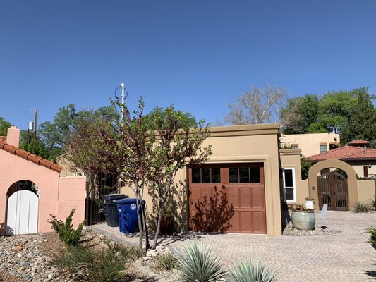 Beautiful old town home - This beautiful home has a two tone Synergy synthetic finish. Allow us to show you our expertise like no other stucco contractor in town guaranteed!! Our years of experience shows on every single home we have the pleasure to beautify!!