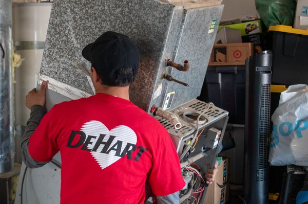 Brand New HVAC Systems - If you need help with air conditioning installation, or your old AC is on its way out, then let the professionals at DeHart Plumbing, Heating, and Air Inc. in Modesto, CA provide everything from start to finish. We’re highly skilled, experienced, and we always get the job done the way you want it.

Selecting the right air conditioner for your home is only the first step in upgrading to a better system. Beyond that, your new AC will have to be properly sized and installed to ensure its efficiency and effectiveness. Hiring a professional HVAC technician for your air conditioning installation in Modesto is the best way to get the most out of your new system.

Our technicians can guide you through every step of the decision-making process, so you can be certain that you are making the best choice for your home.