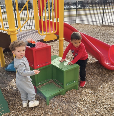 Preschool & Daycare (2-3 years) - Our Lewisville preschool and daycare for 2- and 3-year-olds is designed to nurture confidence, social-emotional growth, and emerging independence. Through song, play, sharing, and guided routines, children build skills and friendships each day.

Services:
✔️ State-approved preschool care
✔️ Early language, literacy, and social skill building
✔️ Hands-on art, building, and problem-solving activities
✔️ Potty learning and family partnership
✔️ Daily active play and guided learning
✔️ Low teacher-to-child ratios
✔️ Daily communication and progress updates
✔️ Clean, safe, supervised environments

Why Choose Us? Our experienced, compassionate staff help each preschooler grow at their own pace, preparing them for Pre-K and beyond. Consistency, encouragement, and transparent parent communication are at the heart of what we do.

Book a preschool tour and see how we build confident young learners every day!