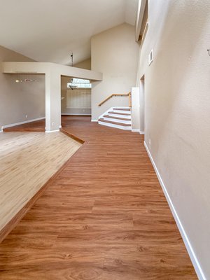 Full House Remodel - Just wrapped up an amazing full-house remodel! We updated the electrical system, replaced the flooring (making a huge difference!), and gave the kitchen and bathrooms a fresh, modern look with new cabinets and stylish features. All of this was done while staying within the client's budget. The result? A beautiful, contemporary home that our clients absolutely love! If you're looking to upgrade your space, we're here to help! Full House Remodel - Just wrapped up an amazing full-house remodel! We updated the electrical system, replaced the flooring (making a huge difference!), and gave the kitchen and bathrooms a fresh, modern look with new cabinets and stylish features. All of this was done while staying within the client's budget. The result? A beautiful, contemporary home that our clients absolutely love! If you're looking to upgrade your space, we're here to help!
