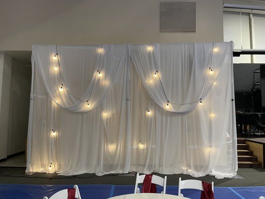 Venue Drapping - Full venue draping for all occasions and venues Venue Drapping - Full venue draping for all occasions and venues
