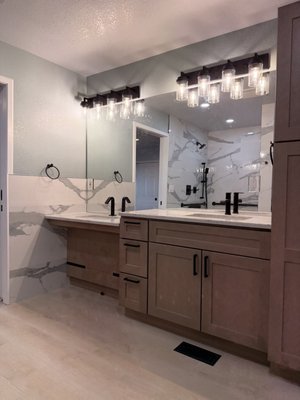Highlands Ranch Guets & Master Bathroom - This house needed to get some remodeling done as they wanted to have a huge master shower to accommodate their needs. This involved moving the guest bathroom to another location in their house while also updating the entire house making it a huge and new space to enjoy. Highlands Ranch Guets & Master Bathroom - This house needed to get some remodeling done as they wanted to have a huge master shower to accommodate their needs. This involved moving the guest bathroom to another location in their house while also updating the entire house making it a huge and new space to enjoy.