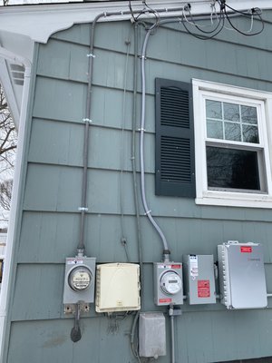 New Service Line Installation - This is an installation of a new service line to a home.