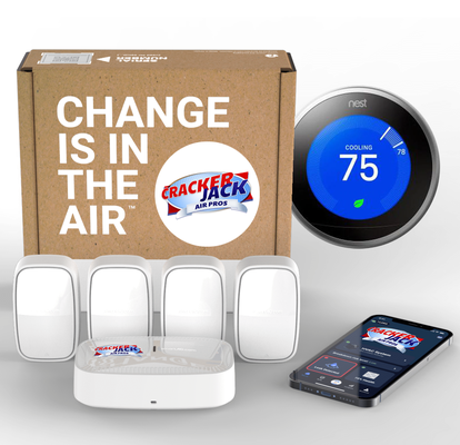 Join CrackerJack Comfort Club w/ FREE Nest Thermostat - Join the CrackerJack Comfort Club and Get a Nest Thermostat FREE!
For just $18.99/month (50% off!), you’ll receive not only expert HVAC maintenance but also a Nest thermostat and advanced monitoring equipment at no extra cost.
Our monitoring equipment is designed to keep your home’s HVAC system running efficiently and reliably. With 24/7 monitoring, you’ll have peace of mind knowing any issues are detected early, preventing costly repairs and keeping your system in top shape.
Don’t miss this limited-time offer to upgrade your comfort and control. Sign up today, and the Nest thermostat is yours for free after the first year.
Message us or call now to take advantage of this special deal and enjoy smarter, worry-free home comfort with the CrackerJack Comfort Club. Join CrackerJack Comfort Club w/ FREE Nest Thermostat - Join the CrackerJack Comfort Club and Get a Nest Thermostat FREE!
For just $18.99/month (50% off!), you’ll receive not only expert HVAC maintenance but also a Nest thermostat and advanced monitoring equipment at no extra cost.
Our monitoring equipment is designed to keep your home’s HVAC system running efficiently and reliably. With 24/7 monitoring, you’ll have peace of mind knowing any issues are detected early, preventing costly repairs and keeping your system in top shape.
Don’t miss this limited-time offer to upgrade your comfort and control. Sign up today, and the Nest thermostat is yours for free after the first year.
Message us or call now to take advantage of this special deal and enjoy smarter, worry-free home comfort with the CrackerJack Comfort Club.