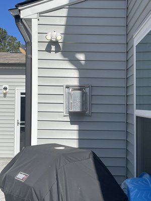 Patriot floodlights - Jumped 3 new floods to add security at night for dogs in yard and grilling. Patriot floodlights - Jumped 3 new floods to add security at night for dogs in yard and grilling.