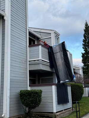 🚛 Double Move Saves Your Favorite Sofa! - Imagine moving into your new home, only to realize that your favorite sofa won’t fit through the stairway. That’s exactly what happened to our client! They were ready to give up, but Double Move stepped in with a solution.
Using expert rigging techniques, our professional movers safely lifted the oversized sofa over the balcony—no damage, no stress!
At Double Move, we don’t just move furniture—we find solutions to make your move seamless and stress-free. Whether it’s tight spaces, heavy items, or complex moves, we get the job done!
📲 Need expert movers? Contact Double Move today! 🚛 Double Move Saves Your Favorite Sofa! - Imagine moving into your new home, only to realize that your favorite sofa won’t fit through the stairway. That’s exactly what happened to our client! They were ready to give up, but Double Move stepped in with a solution.
Using expert rigging techniques, our professional movers safely lifted the oversized sofa over the balcony—no damage, no stress!
At Double Move, we don’t just move furniture—we find solutions to make your move seamless and stress-free. Whether it’s tight spaces, heavy items, or complex moves, we get the job done!
📲 Need expert movers? Contact Double Move today!