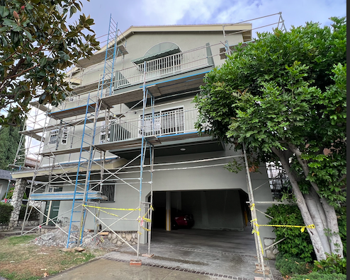 Fascia Replacement and Exterior Painting - We replaced all the exterior fascia boards and painted the exterior. Fascia Replacement and Exterior Painting - We replaced all the exterior fascia boards and painted the exterior.