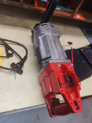 Demolition Drill - While we usually focus on desktop, laptop, smartphone, and tablet repair, we mean it when we say that we'll work on any electronic we can get the parts for. This demolition drill came in and the damaged components haven't appeared on the market in over a decade. In this case, we had to get a bit creative to make another solution work. But in the end it works properly and while it's not exactly manufacturer spec, we used parts rated higher than what the drill can actually pull to make sure that we were using parts that could handle the load.
When the owner brought it in, he was fairly certain it was the switch, but we opted to do a full diagnostic anyway just in case. No point in charging someone for a service that won't actually fix the device. Not only was it the switch, but it turns out that this is a known failure on these drills. So, rather than throw it out because it wasn't working, we solved the problem. We ordered a new switch rated for a significantly higher load than the drills max that failed in a safe position, and got to work designing and printing a bracket on our in house 3d printer. When mounted, the switch is perfectly in line with the plunger, allowing it to be triggered the same way as the original. We even printed a spare bracket for the customer in case something goes wrong after our warranty expires, so he can perform repairs himself if he would like without needing to pay us a second time.
We certainly enjoy the challenge, and we appreciate our customer letting us solve the problem and get this tool up and running again for them. This drill is an absolute beast of a tool, and we hope to see it still in use for years to come! Demolition Drill - While we usually focus on desktop, laptop, smartphone, and tablet repair, we mean it when we say that we'll work on any electronic we can get the parts for. This demolition drill came in and the damaged components haven't appeared on the market in over a decade. In this case, we had to get a bit creative to make another solution work. But in the end it works properly and while it's not exactly manufacturer spec, we used parts rated higher than what the drill can actually pull to make sure that we were using parts that could handle the load.
When the owner brought it in, he was fairly certain it was the switch, but we opted to do a full diagnostic anyway just in case. No point in charging someone for a service that won't actually fix the device. Not only was it the switch, but it turns out that this is a known failure on these drills. So, rather than throw it out because it wasn't working, we solved the problem. We ordered a new switch rated for a significantly higher load than the drills max that failed in a safe position, and got to work designing and printing a bracket on our in house 3d printer. When mounted, the switch is perfectly in line with the plunger, allowing it to be triggered the same way as the original. We even printed a spare bracket for the customer in case something goes wrong after our warranty expires, so he can perform repairs himself if he would like without needing to pay us a second time.
We certainly enjoy the challenge, and we appreciate our customer letting us solve the problem and get this tool up and running again for them. This drill is an absolute beast of a tool, and we hope to see it still in use for years to come!