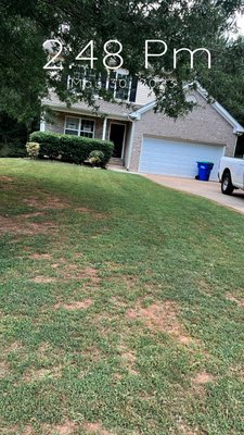 Grass cut 2023 - Beautiful home needed a cut so the homeowner called us.