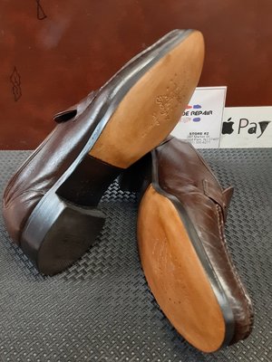 Just Some of our work!!!
Let's us SAVE your SOLES!!! - We will be glad to help you with your SHOE Repair (soles, heels, shine, taps, you name it) SNEAKER cleaning, BAG Repairs (cleaning, stitching, strap replace, etc), any heavy duty STITCHING repair, Belt repair (shorten, holes, tec). and much more.... call us now!!! Just Some of our work!!!
Let's us SAVE your SOLES!!! - We will be glad to help you with your SHOE Repair (soles, heels, shine, taps, you name it) SNEAKER cleaning, BAG Repairs (cleaning, stitching, strap replace, etc), any heavy duty STITCHING repair, Belt repair (shorten, holes, tec). and much more.... call us now!!!