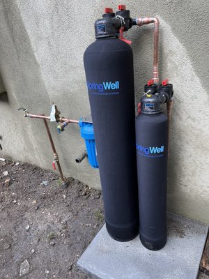 Water softener system installation - Water softener system installation for a whole house
With copper tubing Water softener system installation - Water softener system installation for a whole house
With copper tubing