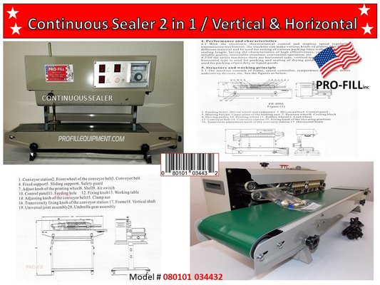 Continuous Sealers - These Sealer can seal different types of bags; Mylar, Polypropylene, Static shielding, Nylon, Polyethylene, & Polyurethane bags. This machine can seal various shapes of different film bags. Continuous Sealers - These Sealer can seal different types of bags; Mylar, Polypropylene, Static shielding, Nylon, Polyethylene, & Polyurethane bags. This machine can seal various shapes of different film bags.
