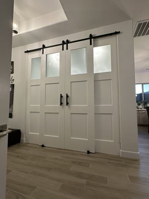 4 custom Doors - PHX West Valley Barn Doors uses the beauty of elegant woodworking to enrich and embellish living rooms, bedrooms and home offices. 4 custom Doors - PHX West Valley Barn Doors uses the beauty of elegant woodworking to enrich and embellish living rooms, bedrooms and home offices.